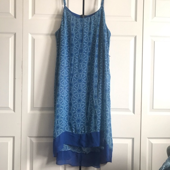 lane bryant blue dress